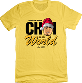 Ji-Man Choi - Choi to the World Yellow T-shirt In The Clutch